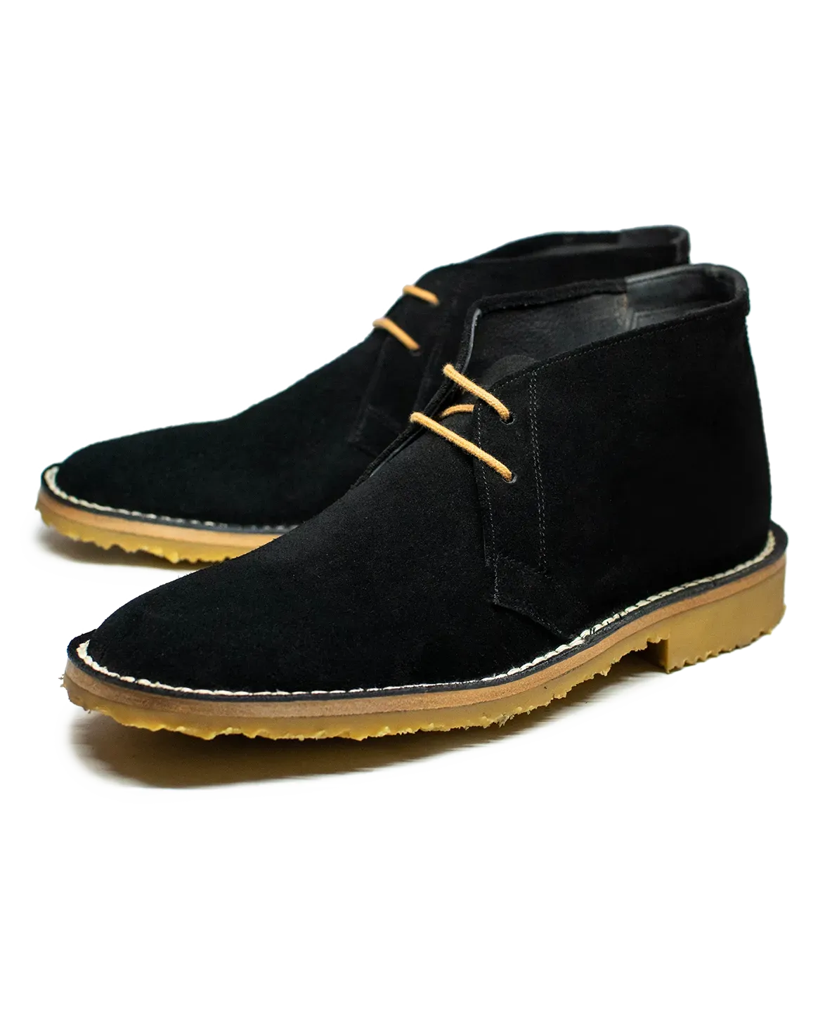 Bota carioca gamuza negro